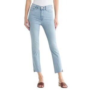 FRAME Le High Skinny Jeans High Waisted Straight Women’s 31 Wilson Cascade Hem